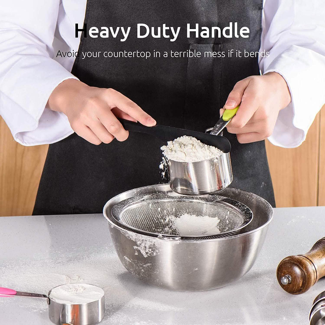 10 - Piece: Measuring Cups and Spoons Set - KitchenCraftedGoods