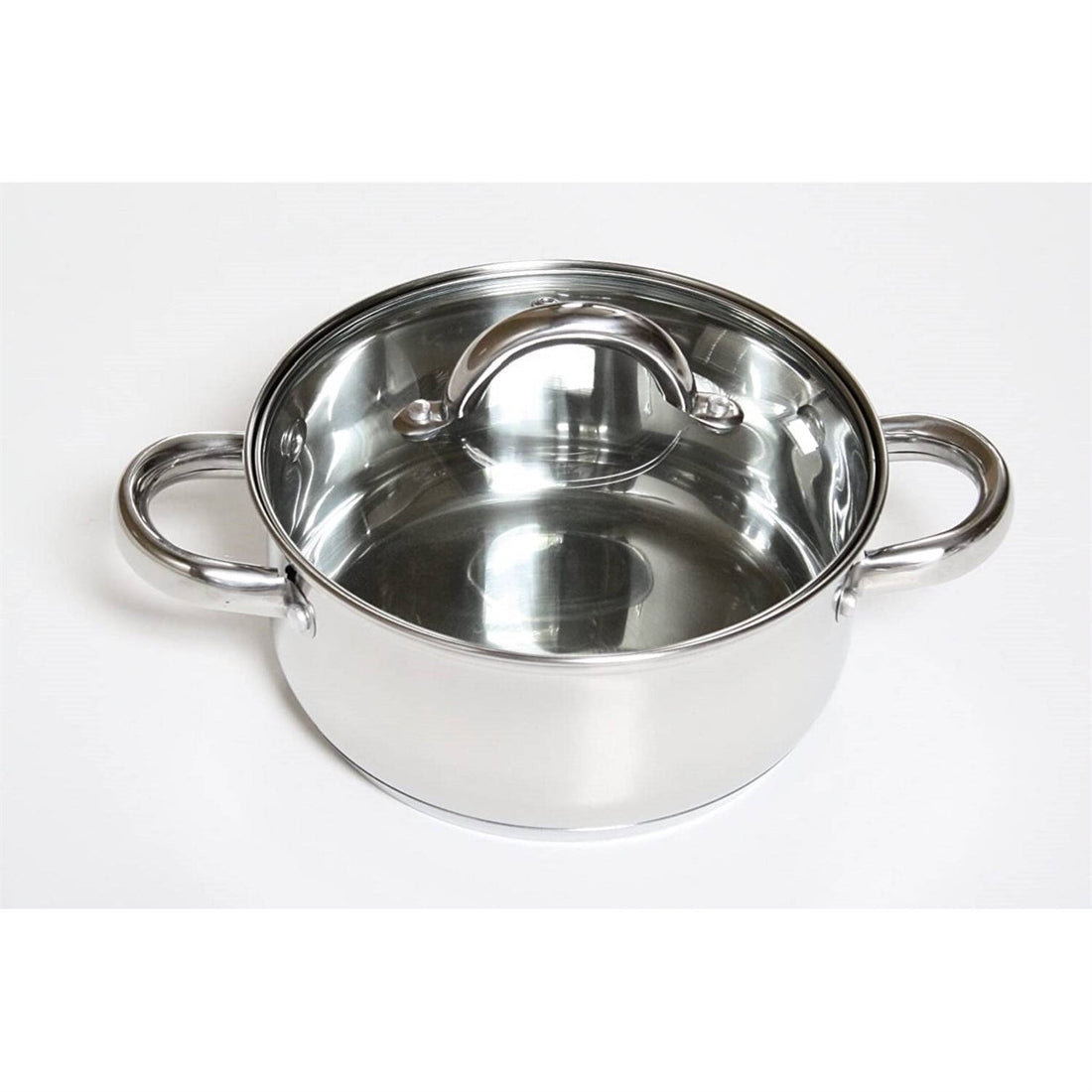 12 Piece Cool Touch Stainless Steel Cookware Set - KitchenCraftedGoods