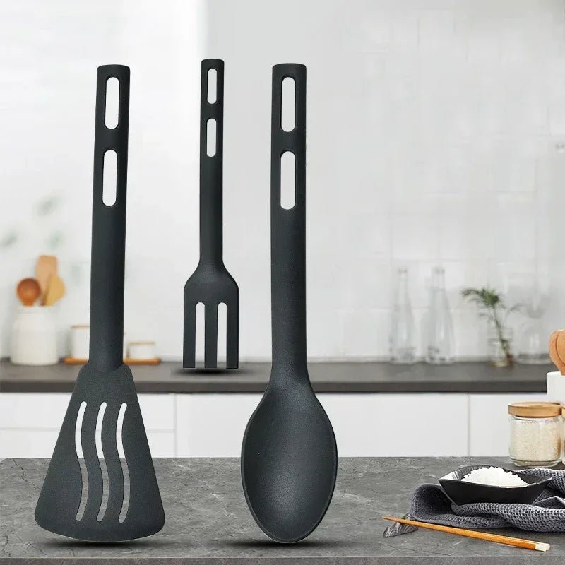 1/3 - Piece Nylon Kitchen Utensils Set Spoon, Fork, Turner - KitchenCraftedGoods