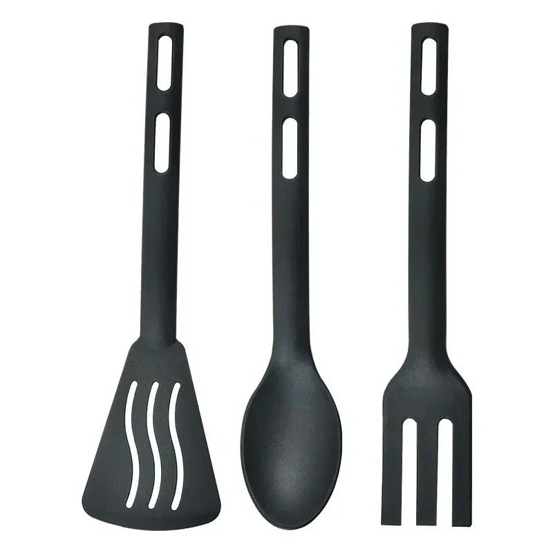 1/3 - Piece Nylon Kitchen Utensils Set Spoon, Fork, Turner - KitchenCraftedGoods