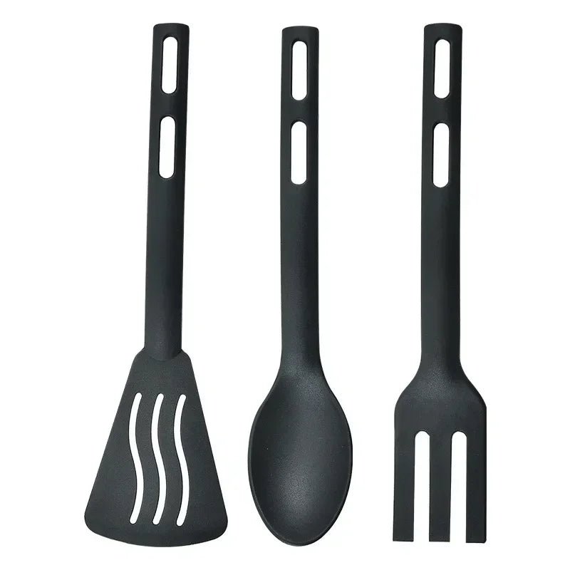 1/3 - Piece Nylon Kitchen Utensils Set Spoon, Fork, Turner - KitchenCraftedGoods