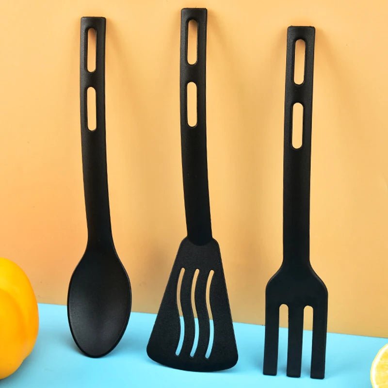 1/3 - Piece Nylon Kitchen Utensils Set Spoon, Fork, Turner - KitchenCraftedGoods