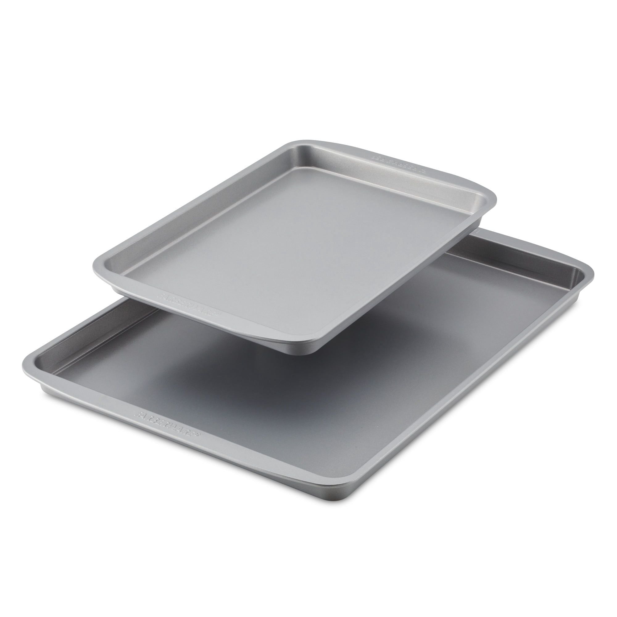 GoldenBake 2-Piece Nonstick Sheet Pan Set Gray