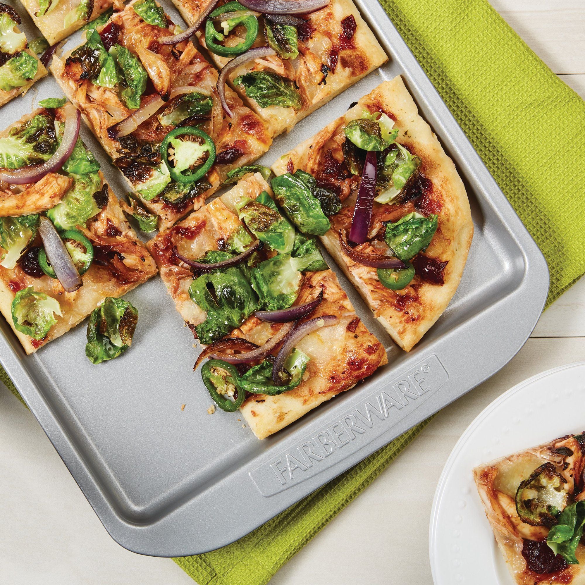 4-Piece Nonstick Muffin & Sheet Pan Set Gray