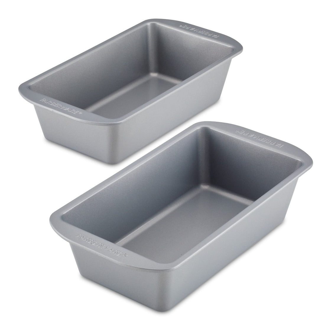 GoldenBake 2-Piece Nonstick Loaf Pan Set Gray