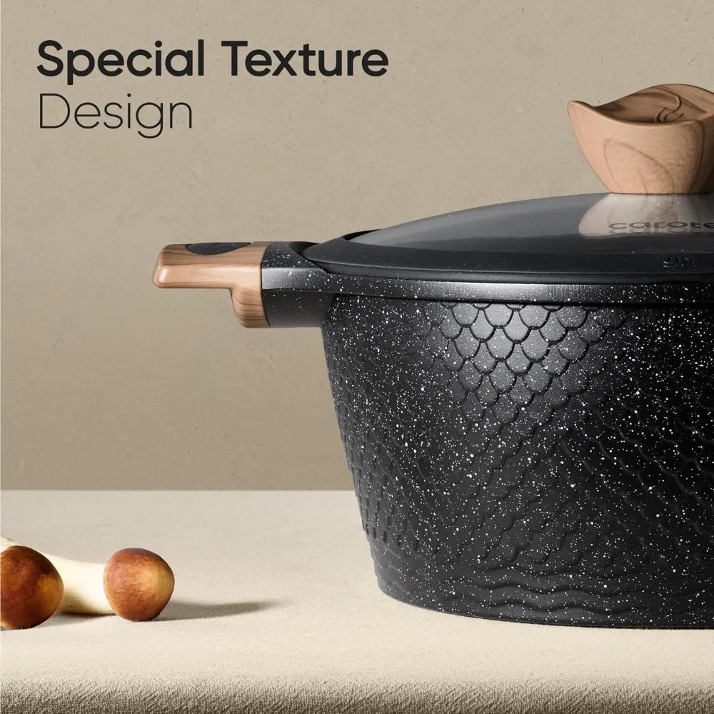 26 - Piece Nonstick Cookware Set – Induction Compatible Pots - KitchenCraftedGoods