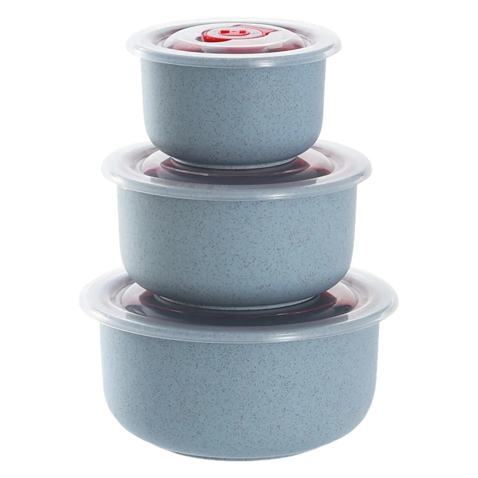 3 - Piece Bento Food Storage Containers Microwaveable Meal Prep - KitchenCraftedGoods