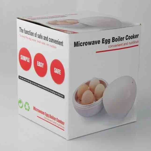 4 - Egg Microwave Egg Steamer Boiler Cooker - KitchenCraftedGoods