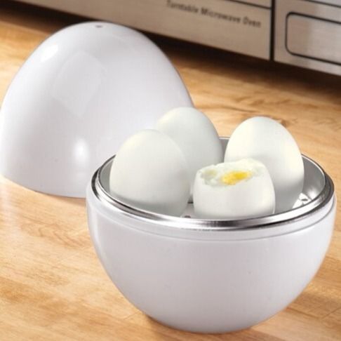 4 - Egg Microwave Egg Steamer Boiler Cooker - KitchenCraftedGoods