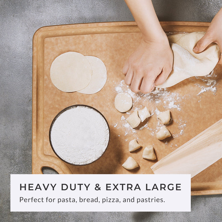 4 - Piece Cutting Board Set S/M/L/XL – NSF Certified, Reversible, Dishwasher Safe - KitchenCraftedGoods