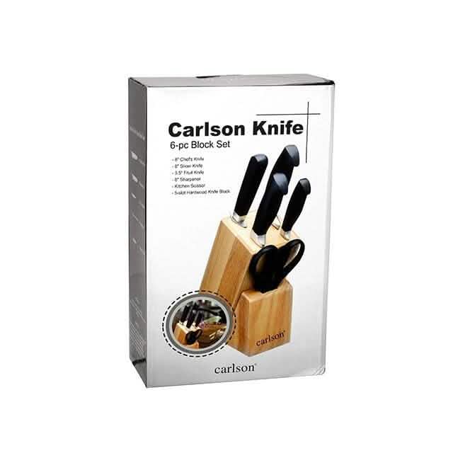 6 - Piece: Carlson - Knive Set - KitchenCraftedGoods