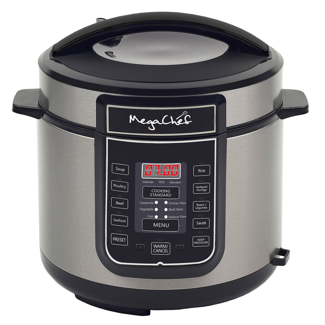 6 Quart Digital Pressure Cooker with 14 Pre - set Multi Function Features - KitchenCraftedGoods