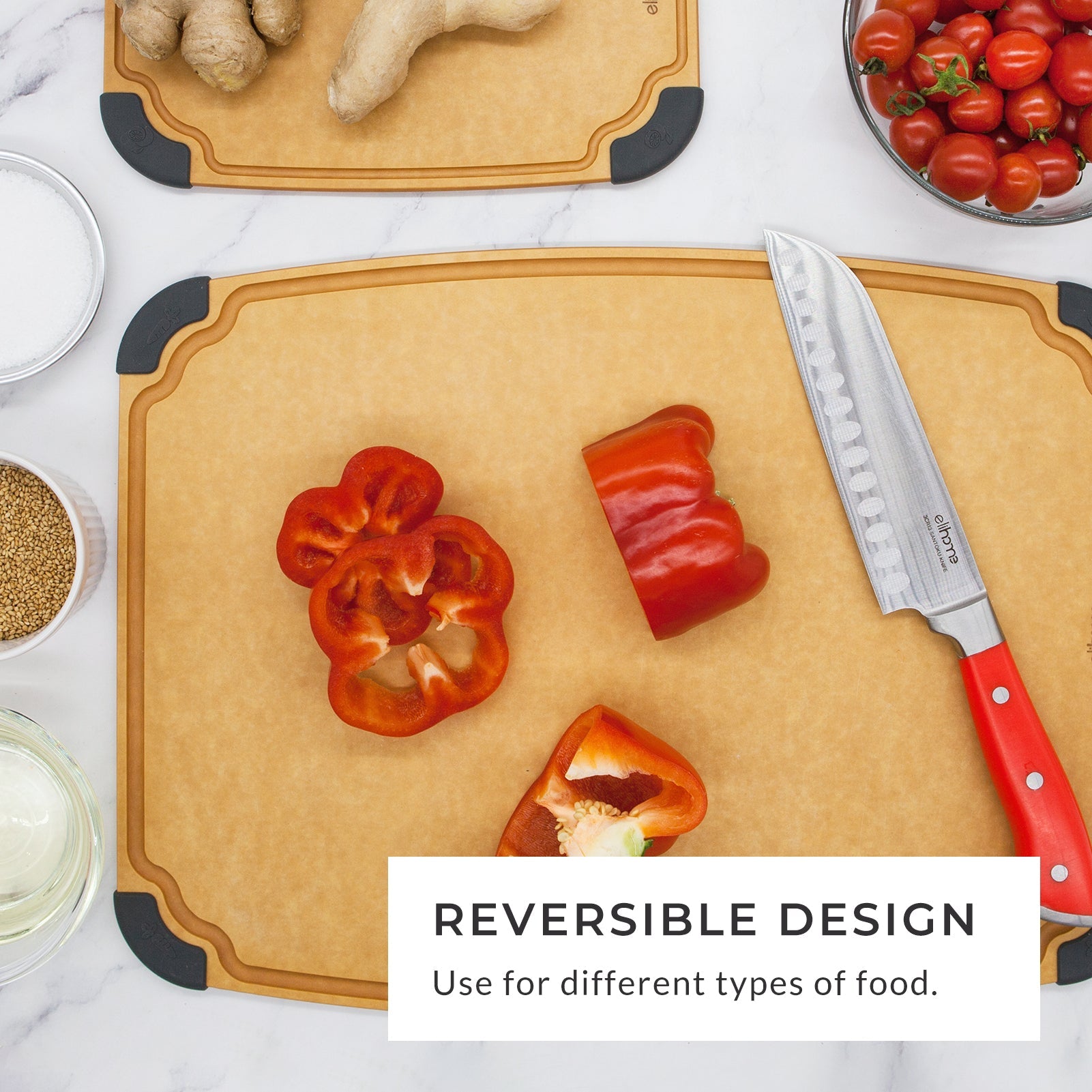 Essential Series Cutting Board, Large- 14" x 10"