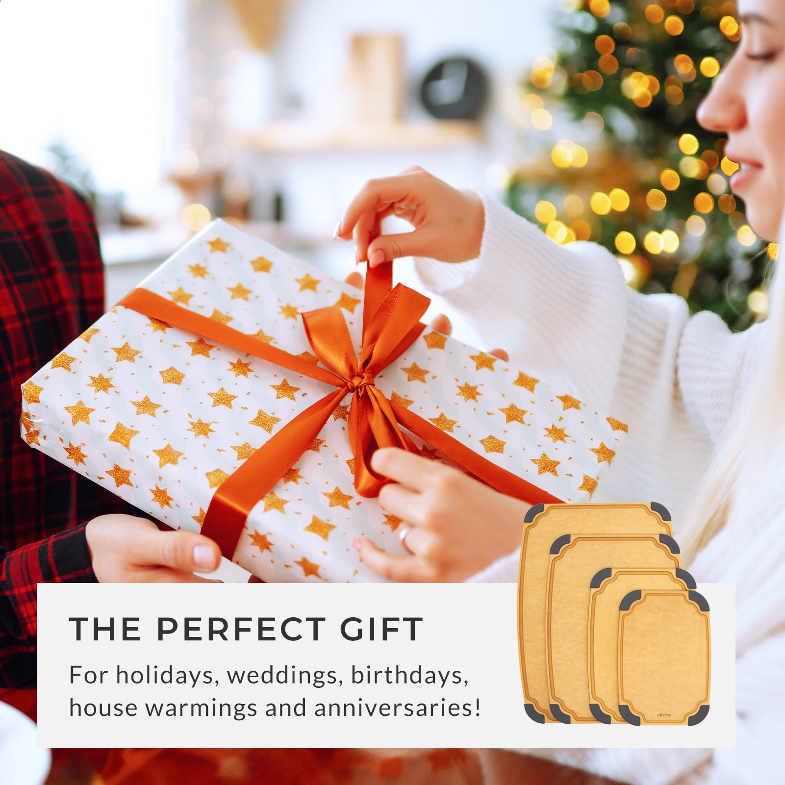 Essential Series Cutting Board, Medium - 12" x 8"