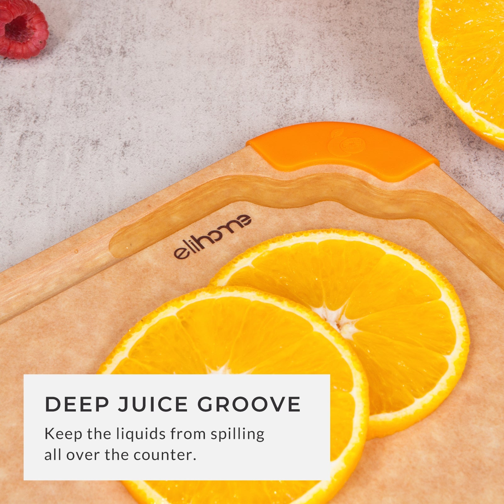 Premium Series 4-Piece Non-Slip Cutting Board Set (S+M+L+XL)