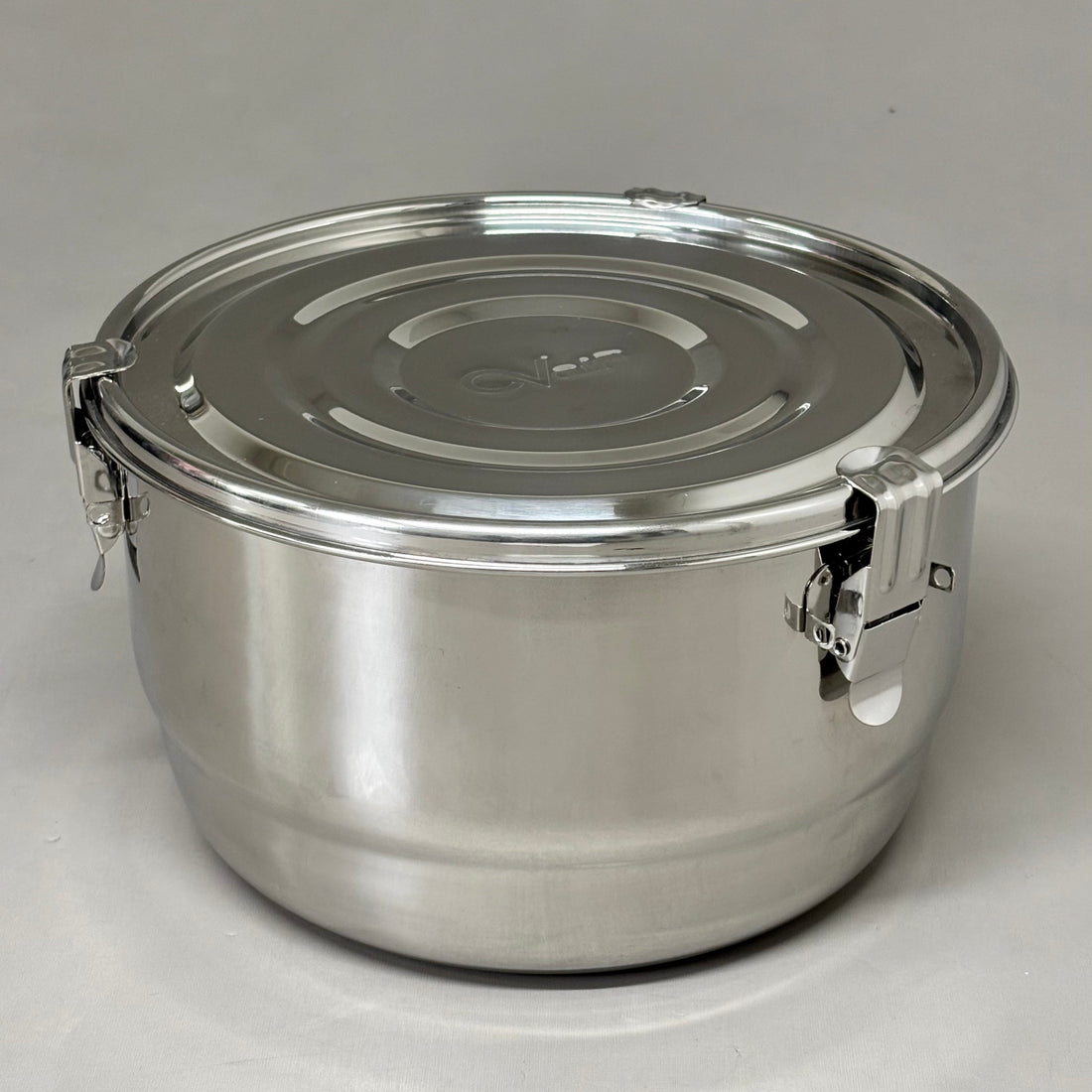 CVAULT 1/2 lb Storage Container Air Tight & Light Resistant Food Grade Stainless Steel