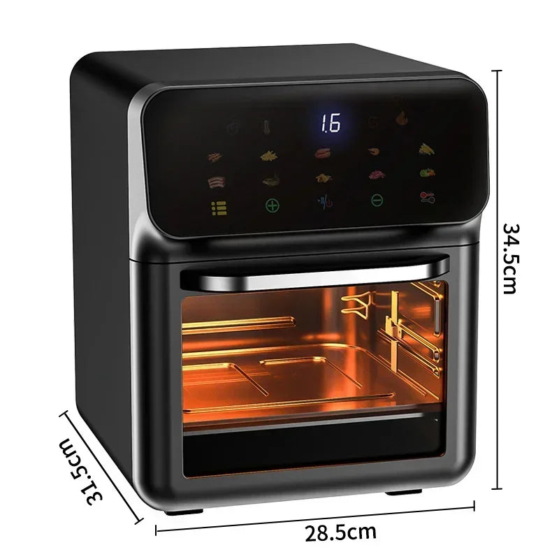 12L Air Fryer Oven 360° Convection Oil-Free