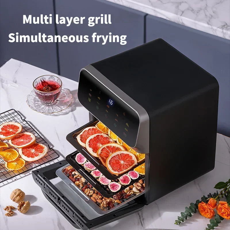 12L Air Fryer Oven 360° Convection Oil-Free