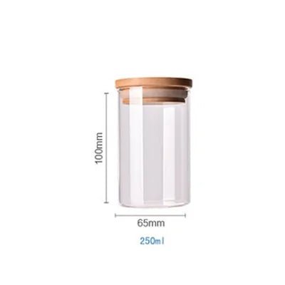 Bamboo - Covered Borosilicate Glass Food Storage Containers - KitchenCraftedGoods