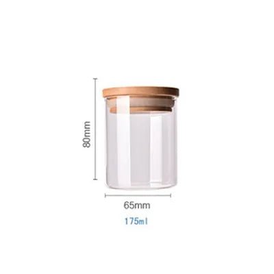 Bamboo - Covered Borosilicate Glass Food Storage Containers - KitchenCraftedGoods