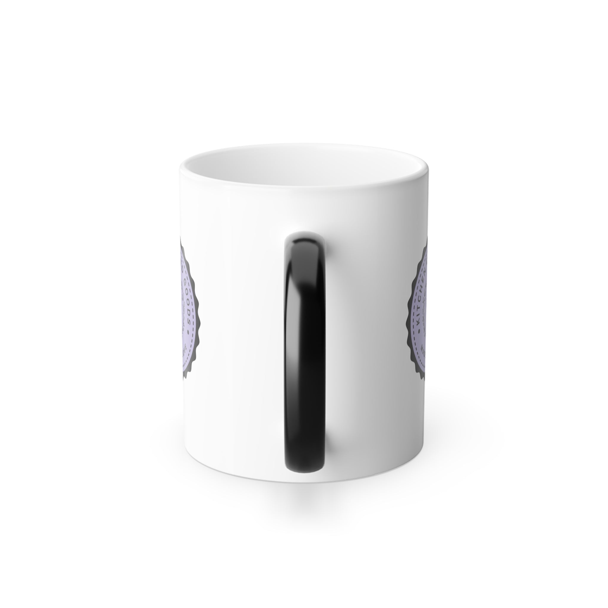 Color - Changing Mug — Kitchen Crafted Goods logo Heat Reveal 11oz - KitchenCraftedGoods