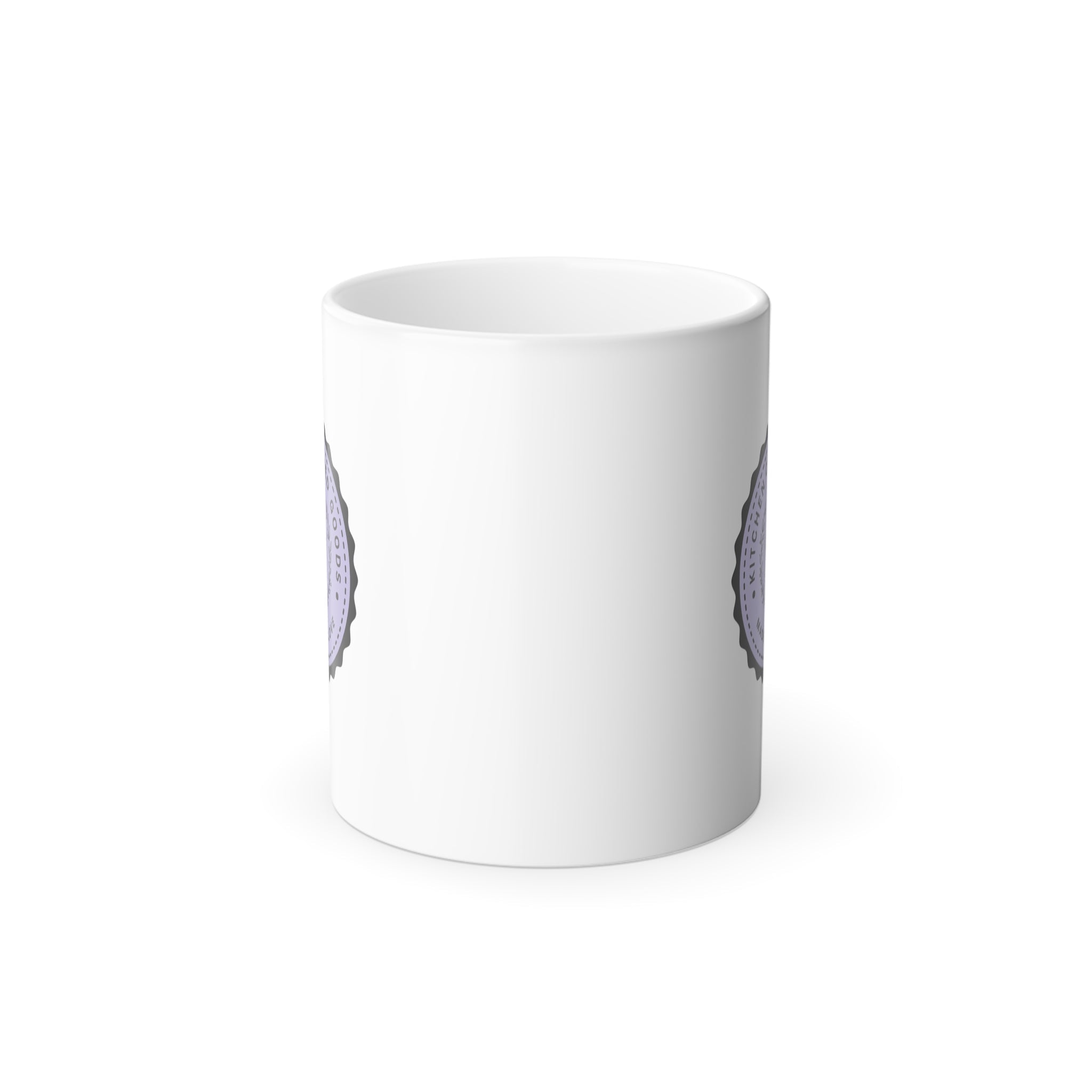 Color - Changing Mug — Kitchen Crafted Goods logo Heat Reveal 11oz - KitchenCraftedGoods