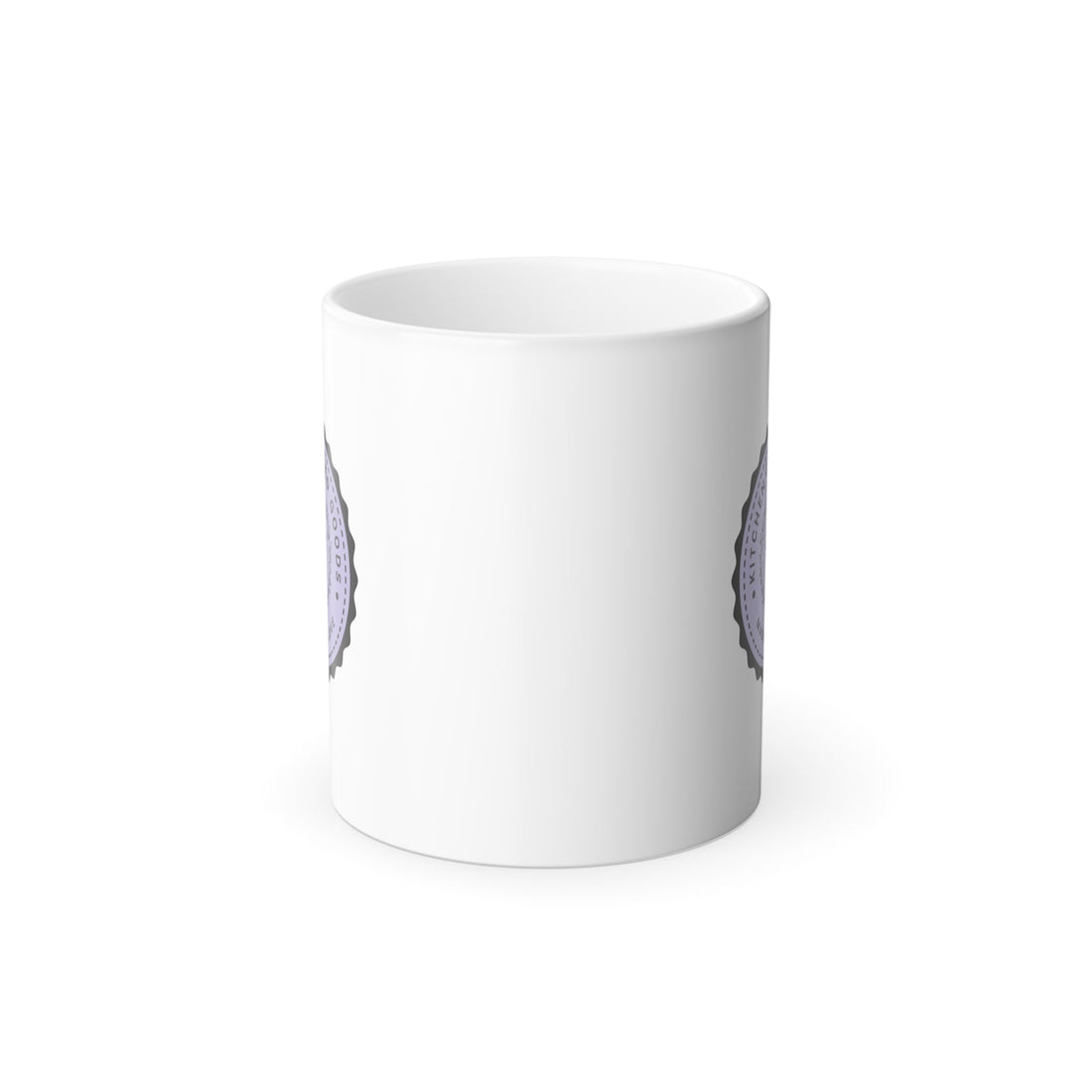 Color - Changing Mug — Kitchen Crafted Goods logo Heat Reveal 11oz - KitchenCraftedGoods