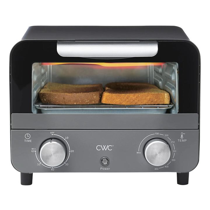 COOK WITH COLOR Mini Toaster Oven 600W Grey - KitchenCraftedGoods