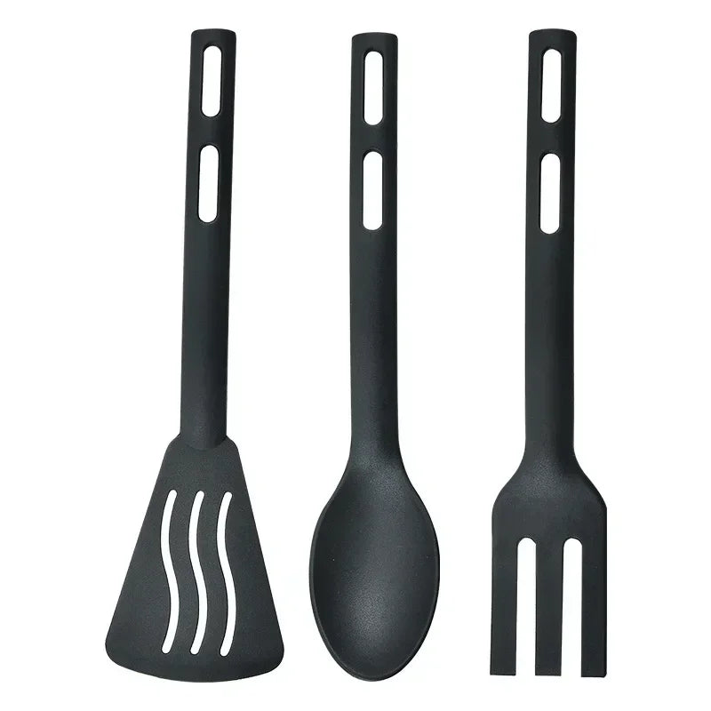 1/3-Piece Nylon Kitchen Utensils Set Spoon, Fork, Turner