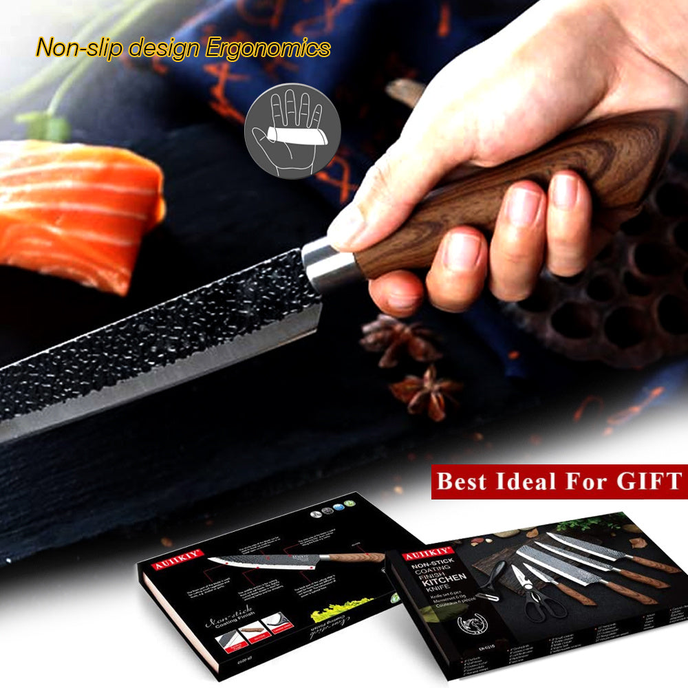 Gift Household Stainless Steel Kitchen Knife Six-piece Set