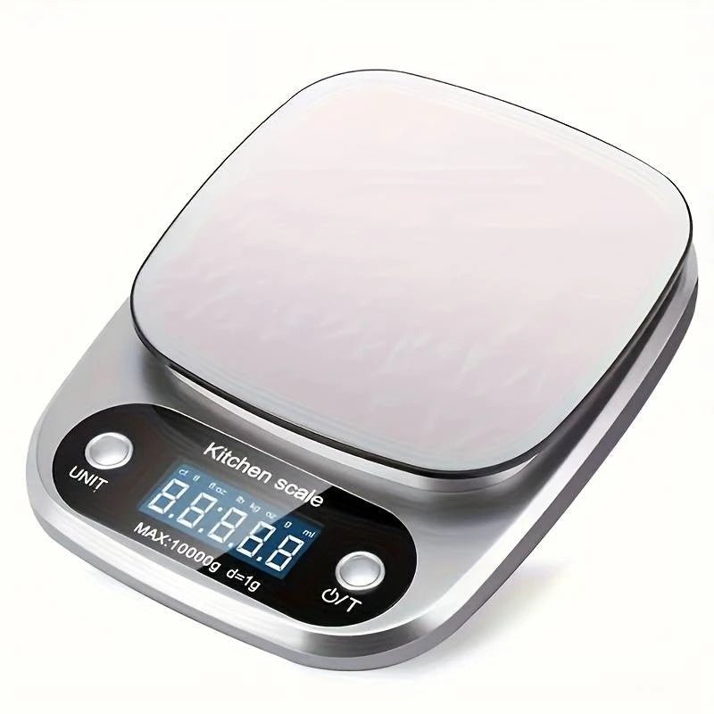 Digital Kitchen Scale 10kg/22lb – High Precision Food Scale - KitchenCraftedGoods
