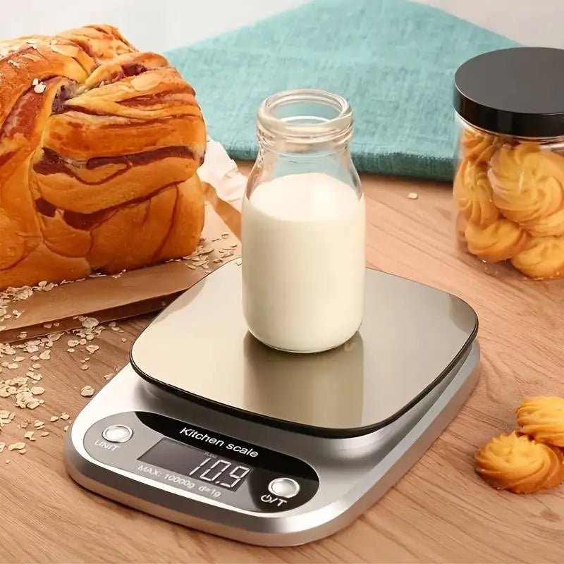 Digital Kitchen Scale 10kg/22lb – High Precision Food Scale - KitchenCraftedGoods