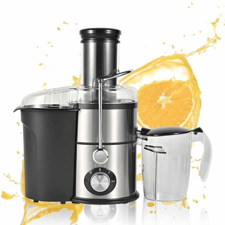 1100W BPA-Free Centrifugal Juicer with 2.5L Pulp Container