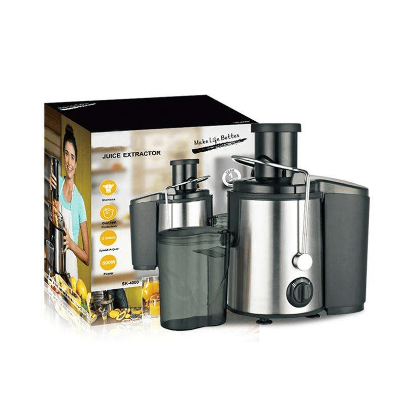 1100W BPA-Free Centrifugal Juicer with 2.5L Pulp Container