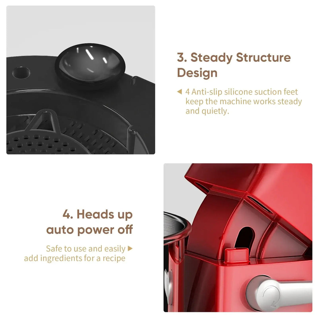 Kitchen Food Stand Mixer - 1200W, 11 Speeds, OLED - KitchenCraftedGoods