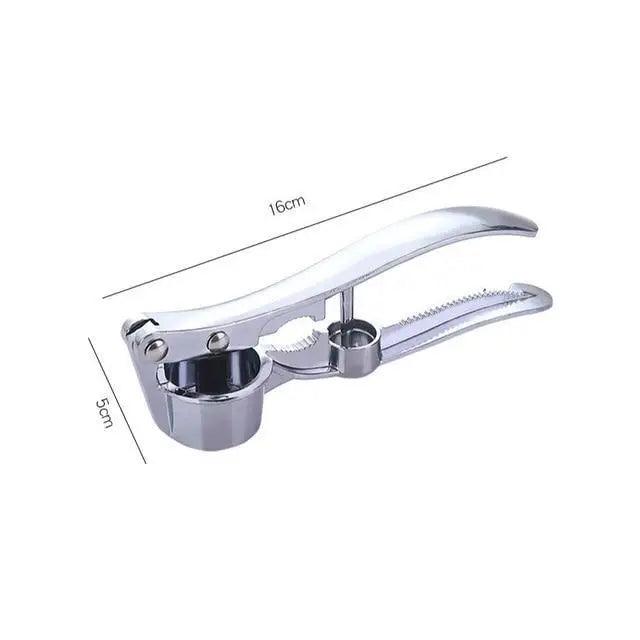 Multi - Functional Stainless Steel Garlic & Ginger Press - KitchenCraftedGoods