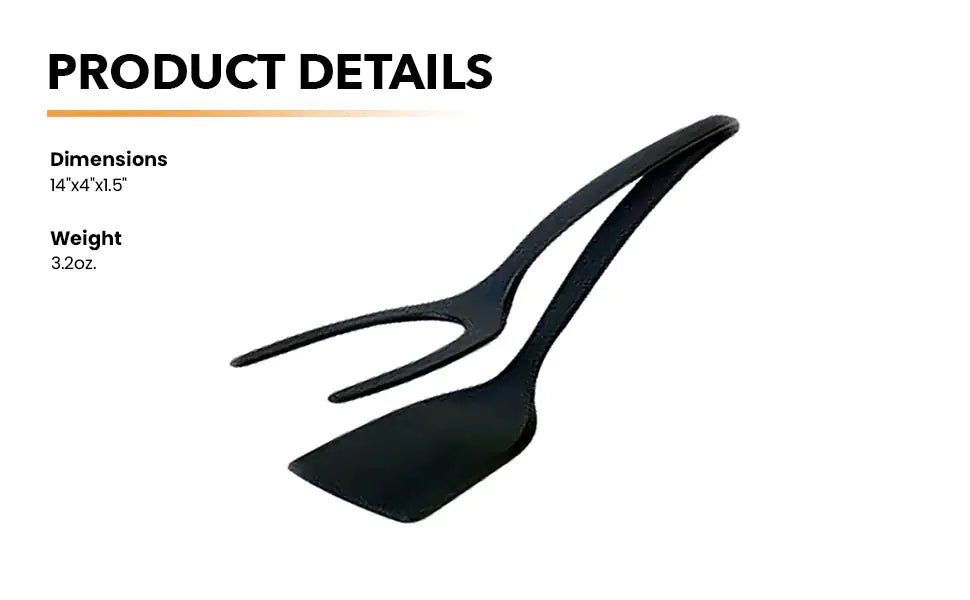Non - Stick Kitchen Spatula – Heat - Resistant, Wide Flexible Design for Flipping & Serving - KitchenCraftedGoods