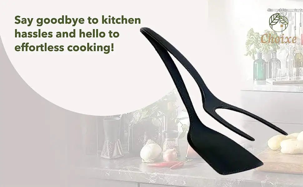 Non - Stick Kitchen Spatula – Heat - Resistant, Wide Flexible Design for Flipping & Serving - KitchenCraftedGoods