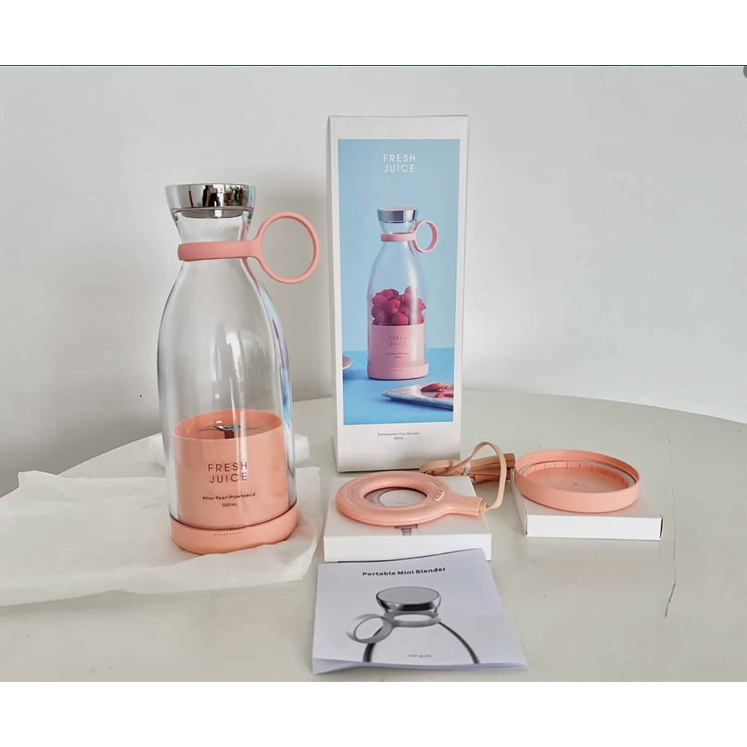 Portable Blender Bottle Electric Juicer - KitchenCraftedGoods