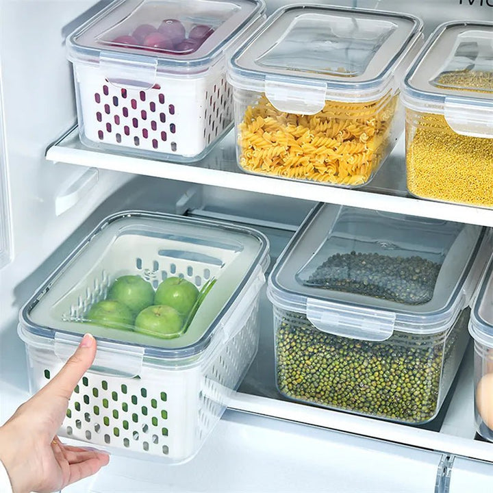 Refrigerator Storage Boxes - KitchenCraftedGoods