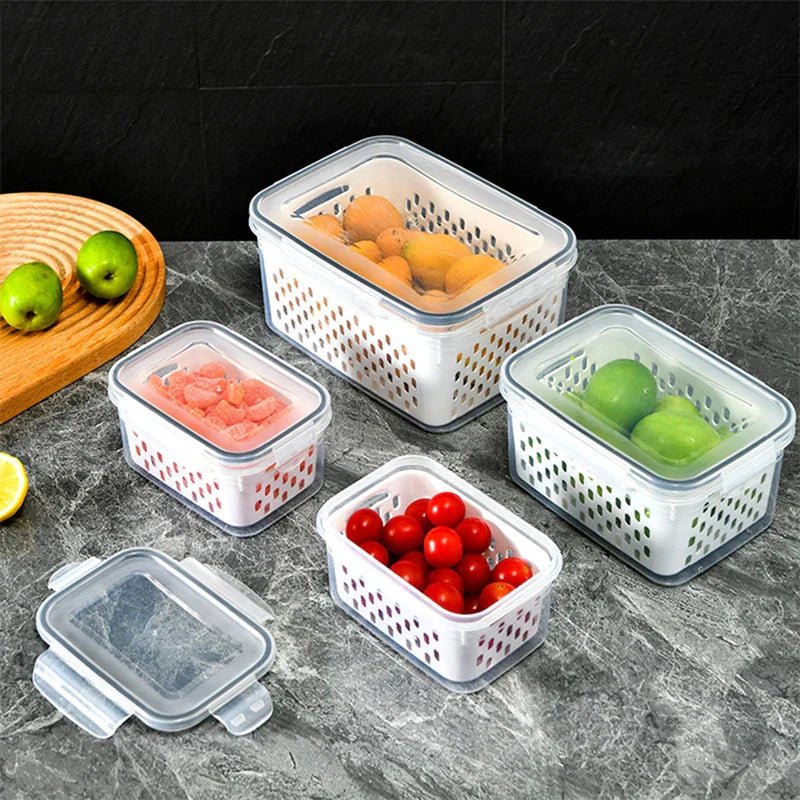 Refrigerator Storage Boxes - KitchenCraftedGoods