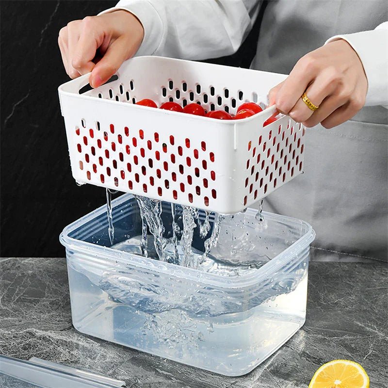 Refrigerator Storage Boxes - KitchenCraftedGoods