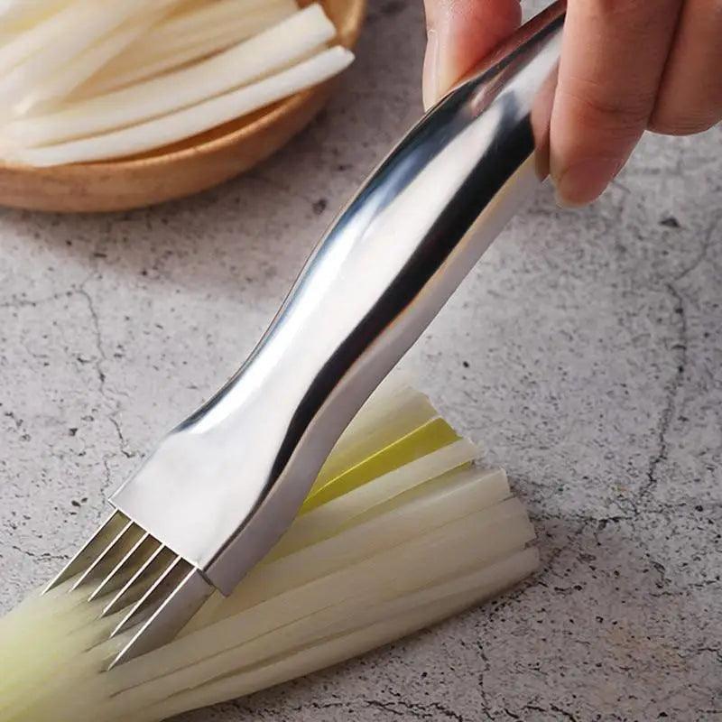 Sharp Knife Vegetable Cutter Onion Garlic Slicer - KitchenCraftedGoods