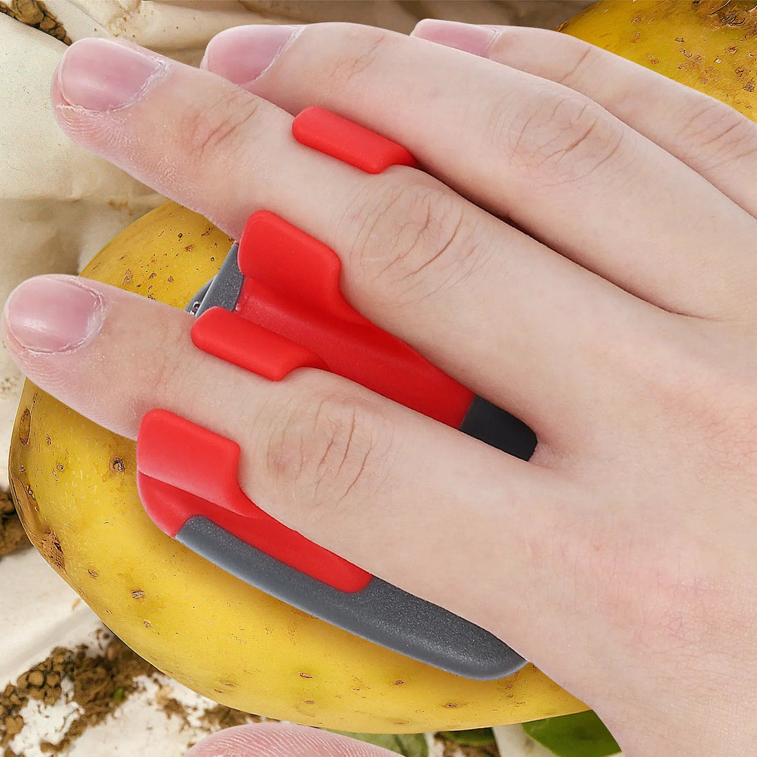 Stainless Steel Vegetable Peeler Set – Multifunction Fruit & Potato - KitchenCraftedGoods